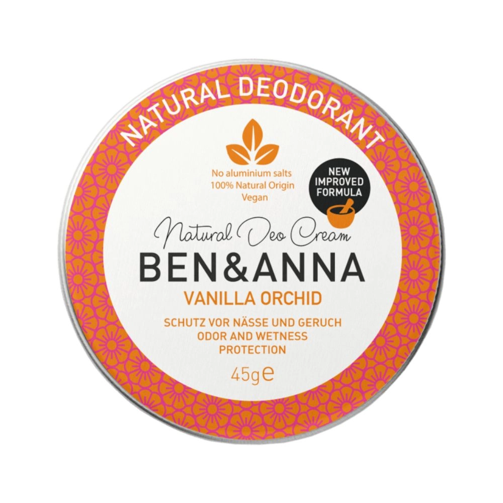 Dezodorant w kremie na bazie sody Vanilla Orchid | Ben&Anna