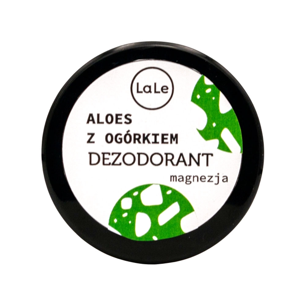 Dezodorant w kremie z magnezją Aloes z ogórkiem | La-Le