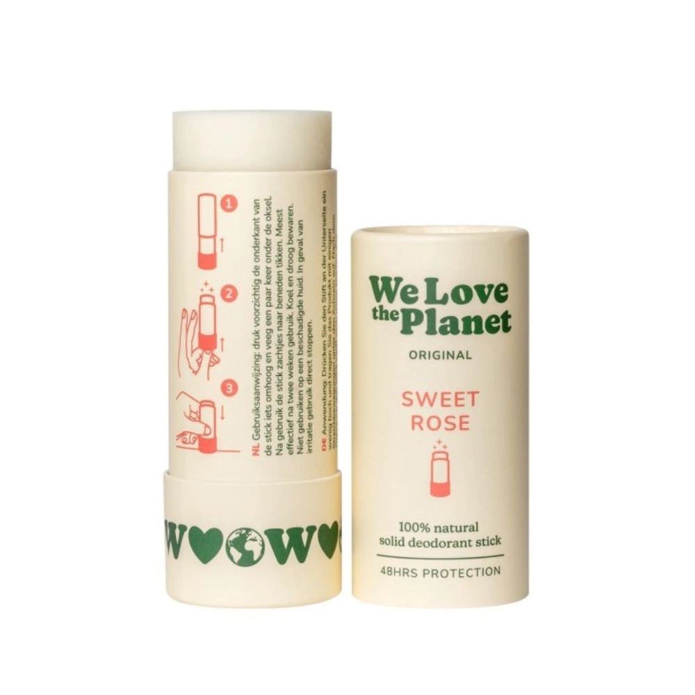 Dezodorant w sztyfcie Sweet Rose | We Love The Planet