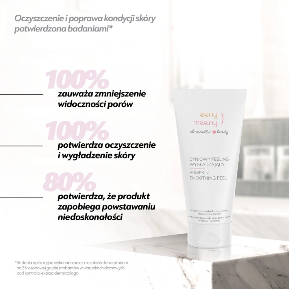 Dyniowy peeling wygładzający do twarzy | eeny meeny