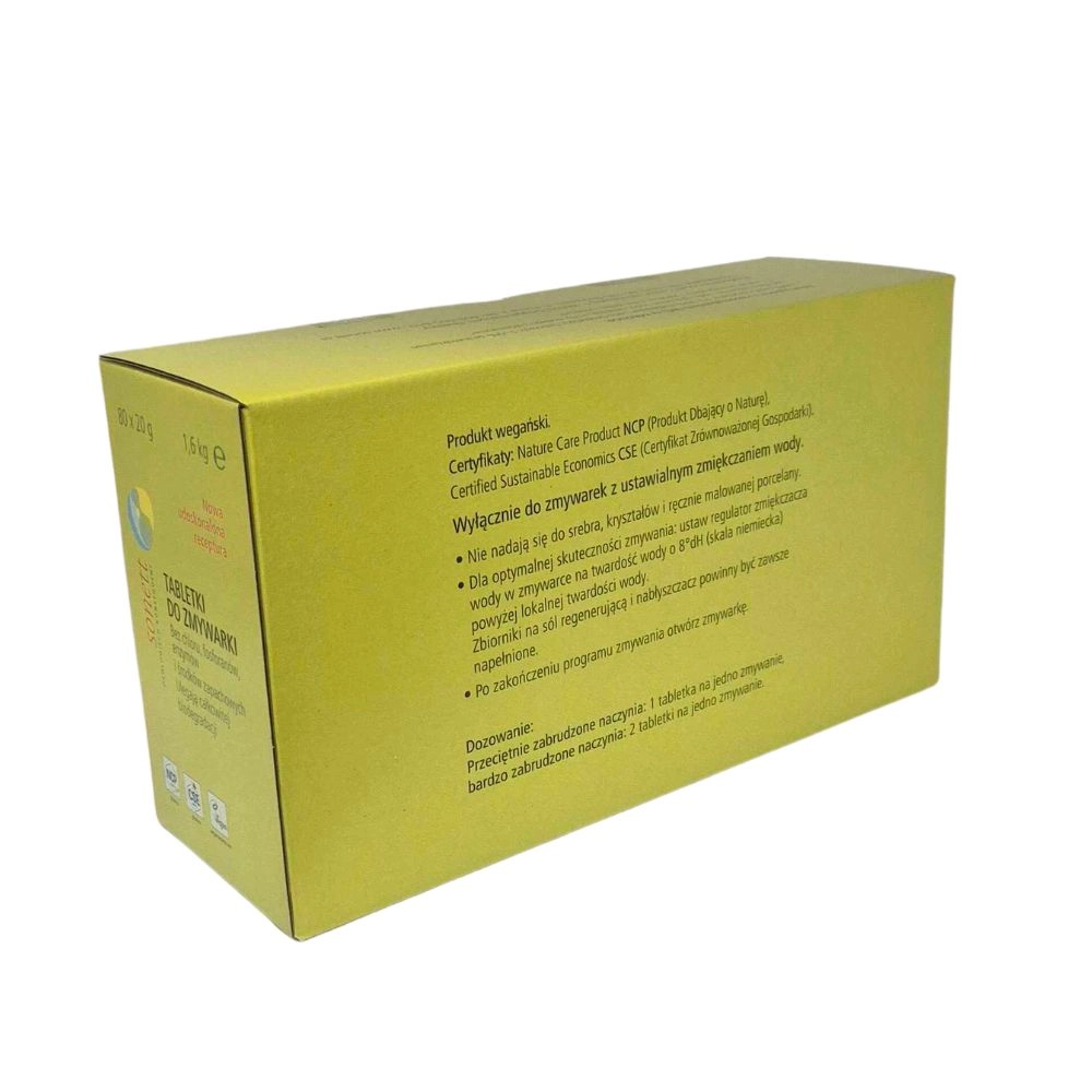 Ekologiczne tabletki do zmywarki | Sonett