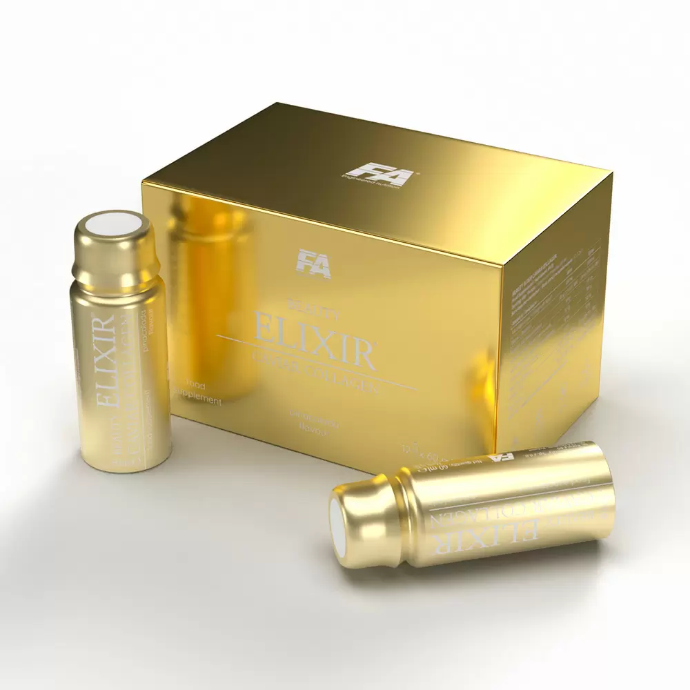 Elixir Beauty CAVIAR COLLAGEN SHOT - smak Pina Colada | Fitness Authority