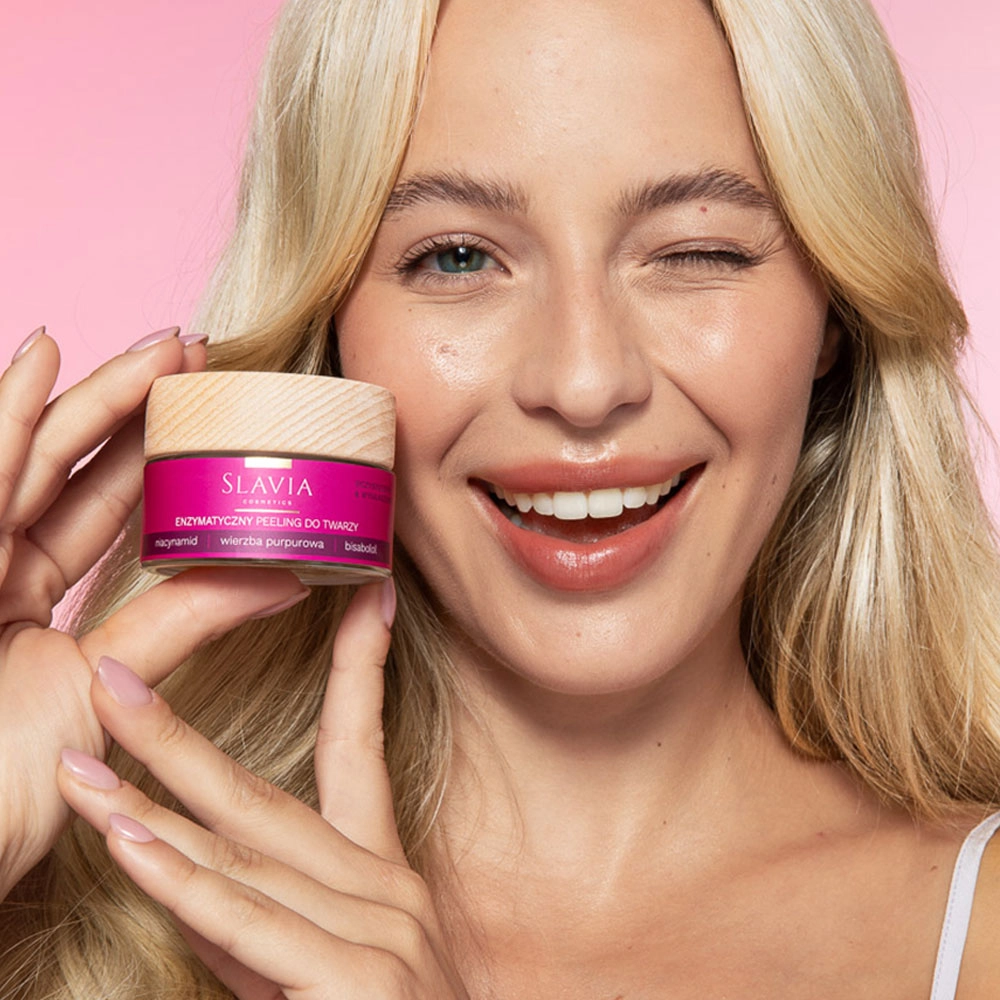 Peeling enzymatyczny do twarzy | Slavia Cosmetics