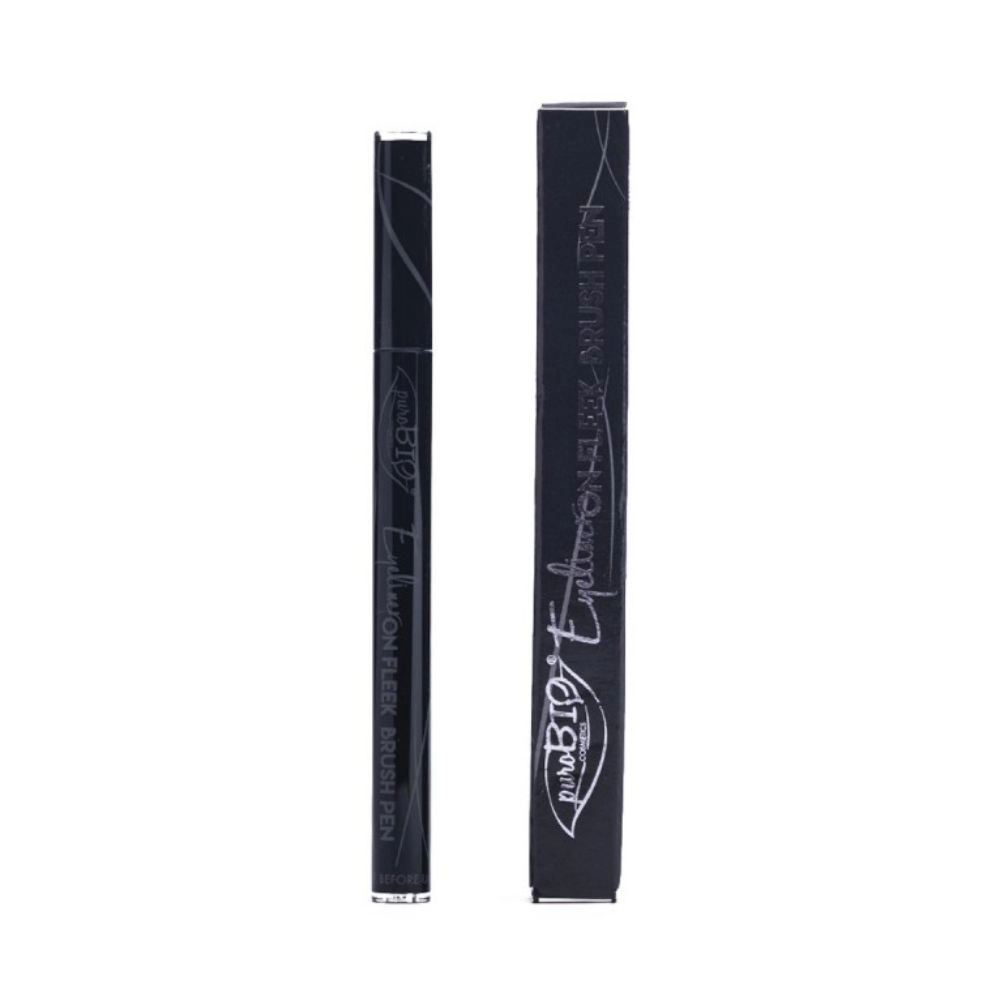 Eyeliner precyzyjny pędzelek – pióro Czarny | puroBIO