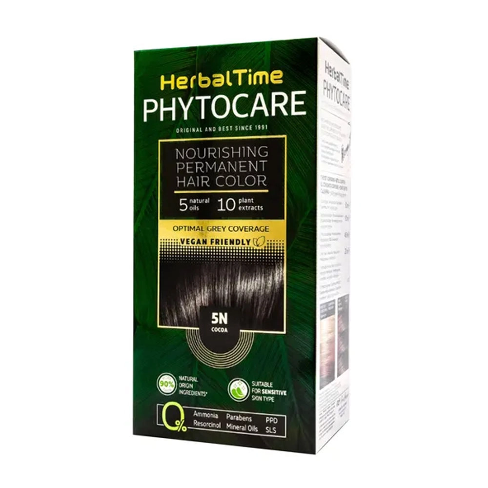 Farba do włosów 5N Cocoa | Herbal Time