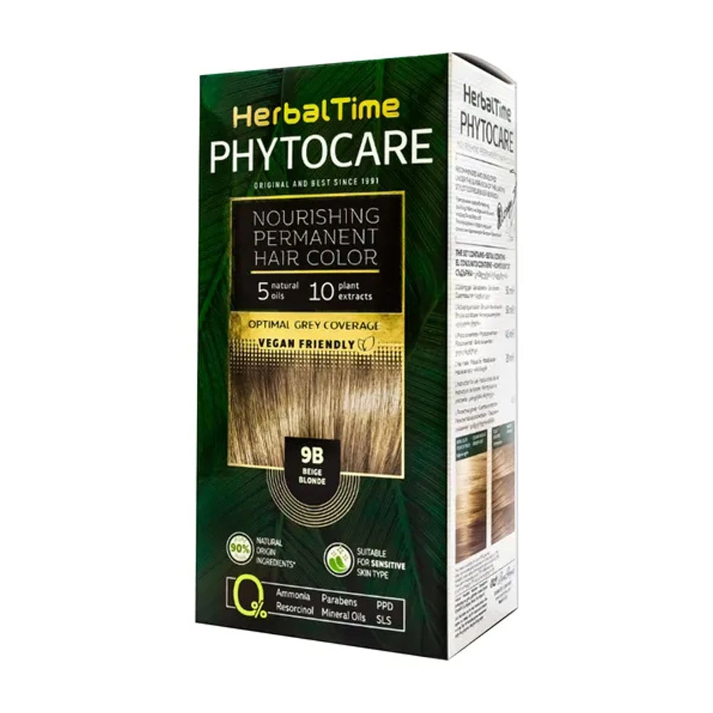 Farba do włosów 9B Beige blonde | Herbal Time