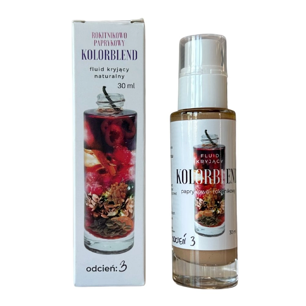 Fluid kryjący Rokitnikowo - Paprykowy Kolorblend | Trawiaste