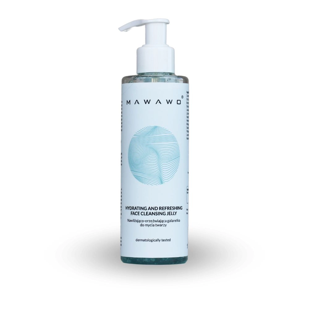 Galaretka orzeźwiająco - nawilżająca do mycia twarzy | Mawawo