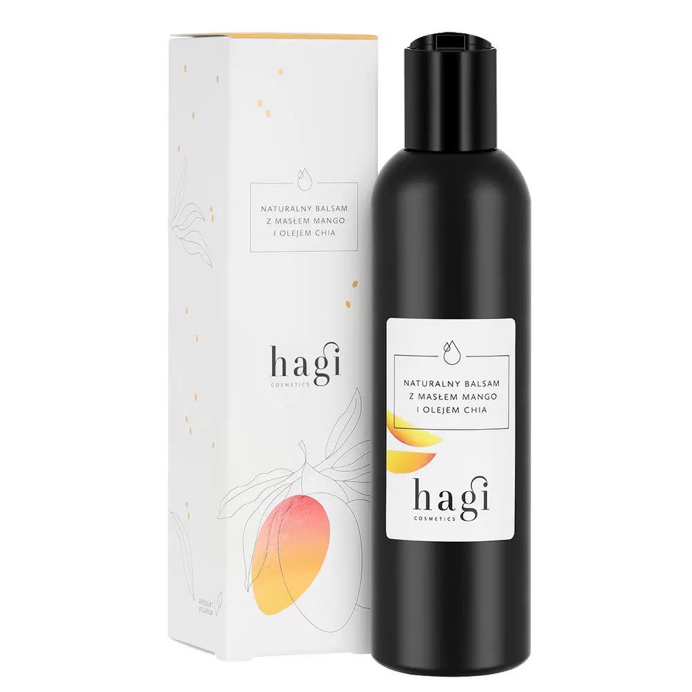 Naturalny balsam do ciała z masłem mango i olejem chia | Hagi Cosmetics