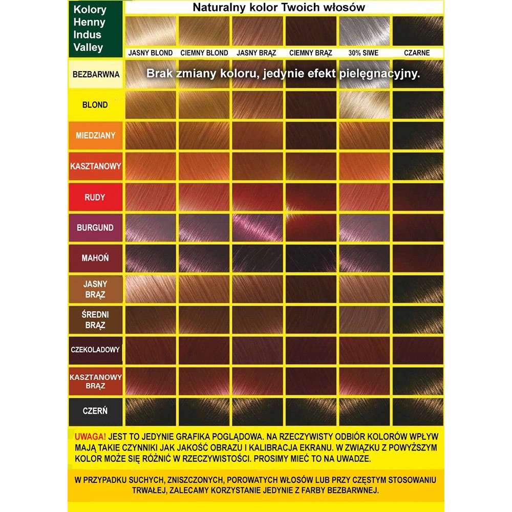 Henna do włosów - Bezbarwna | Indus Valley