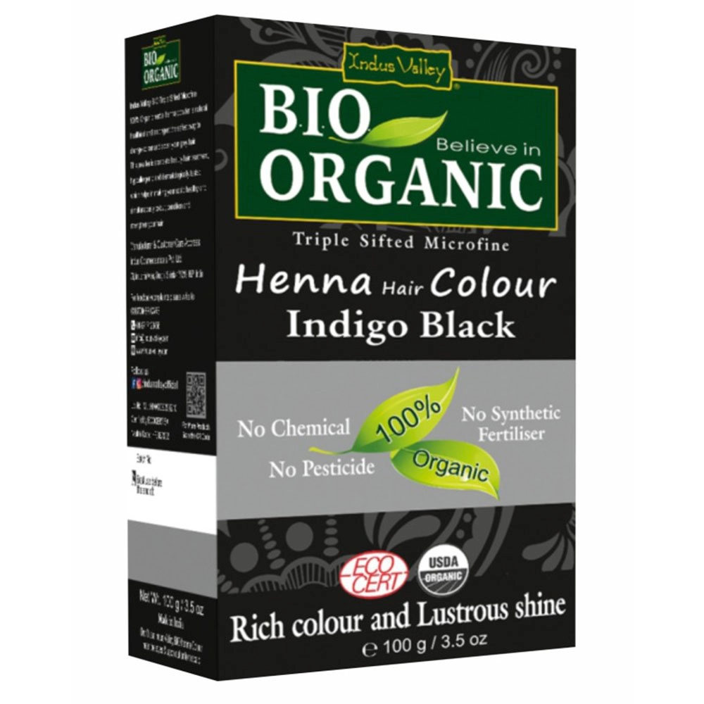 Henna do włosów - Czerń | Indus Valley