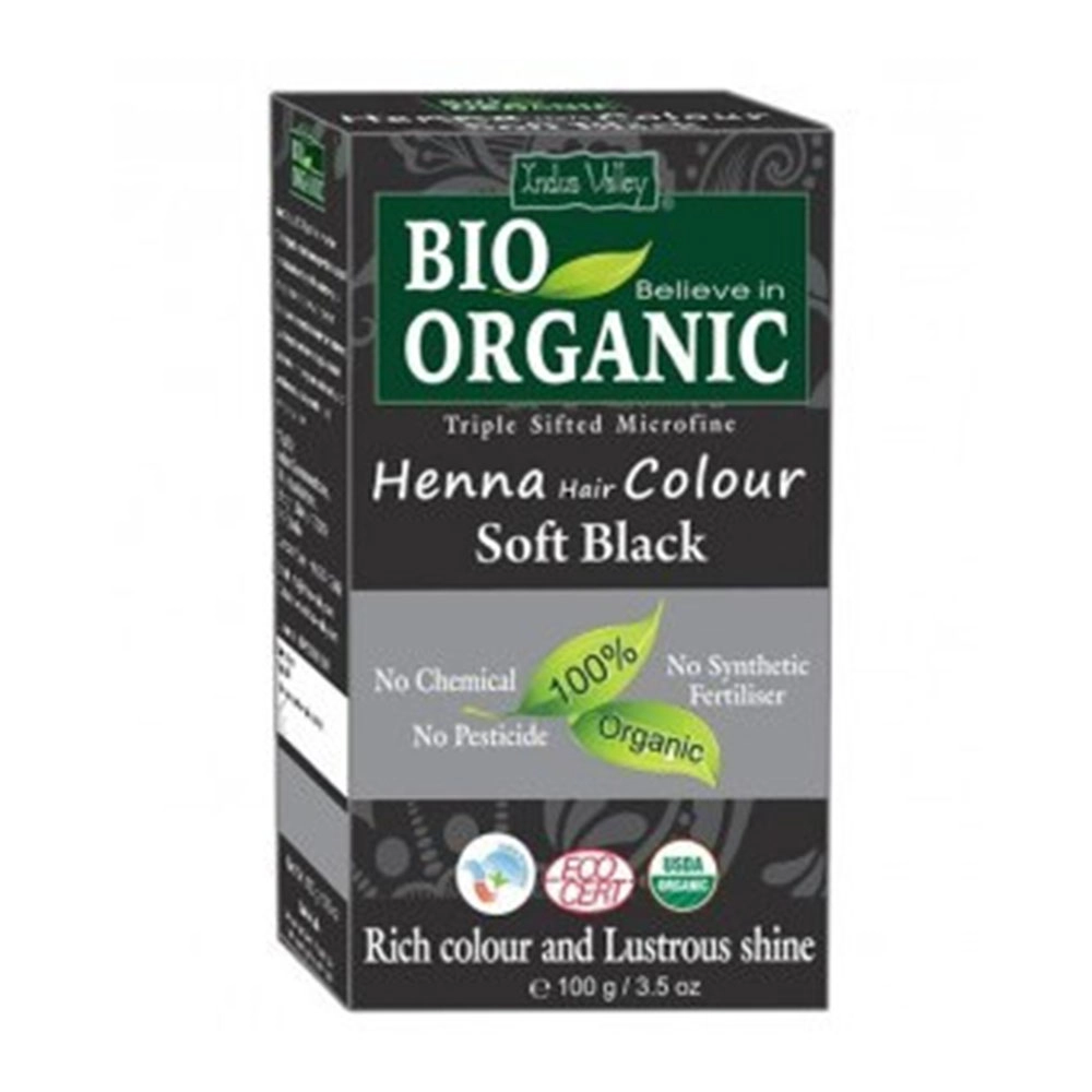 Henna do włosów - Łagodna czerń | Indus Valley