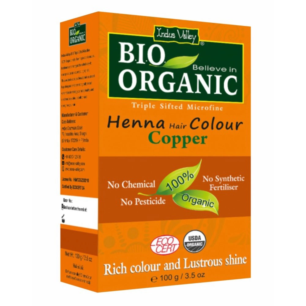 Henna do włosów - Miedziany | Indus Valley