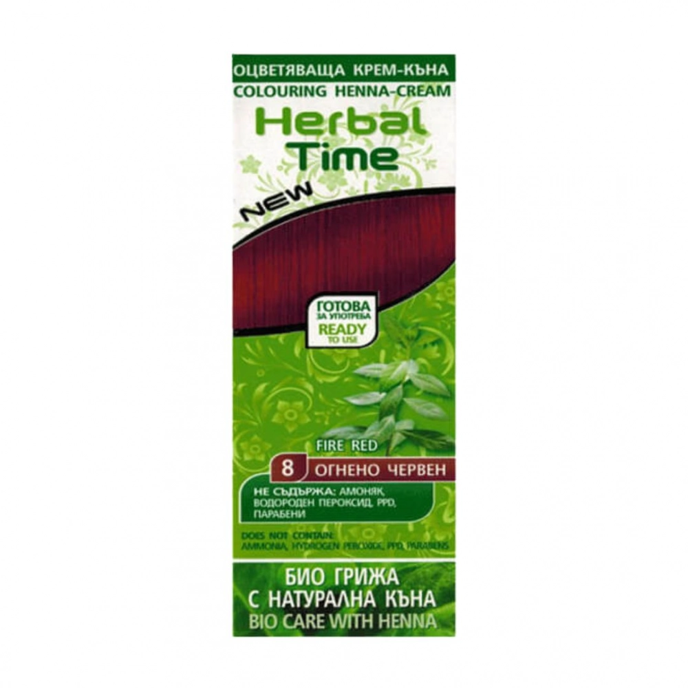 Henna do włosów - Ognista czerwień | Herbal Time