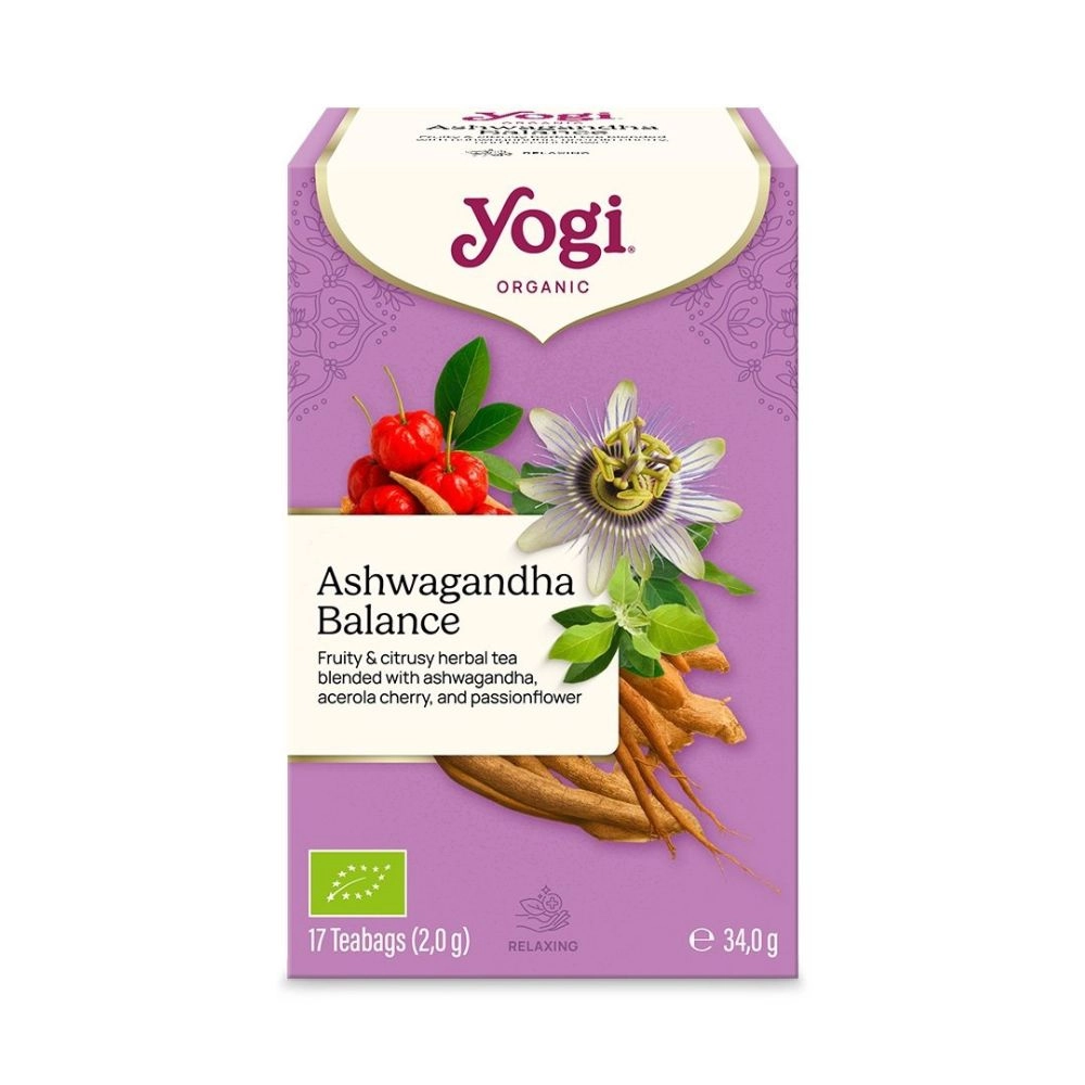 Herbata ajurwedyjska ASHWAGANDHA BALANCE | Yogi Tea