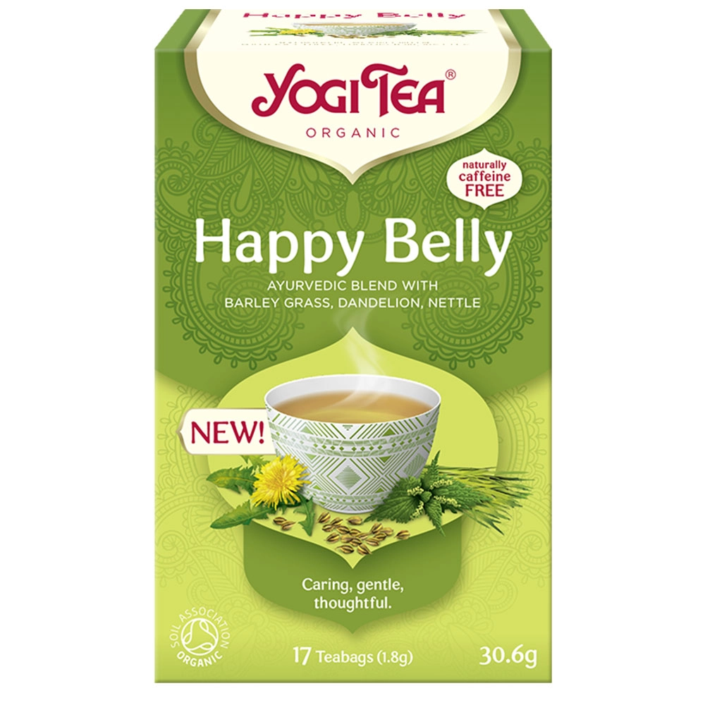 Herbata ajurwedyjska lekki brzuch Happy Belly | Yogi Tea