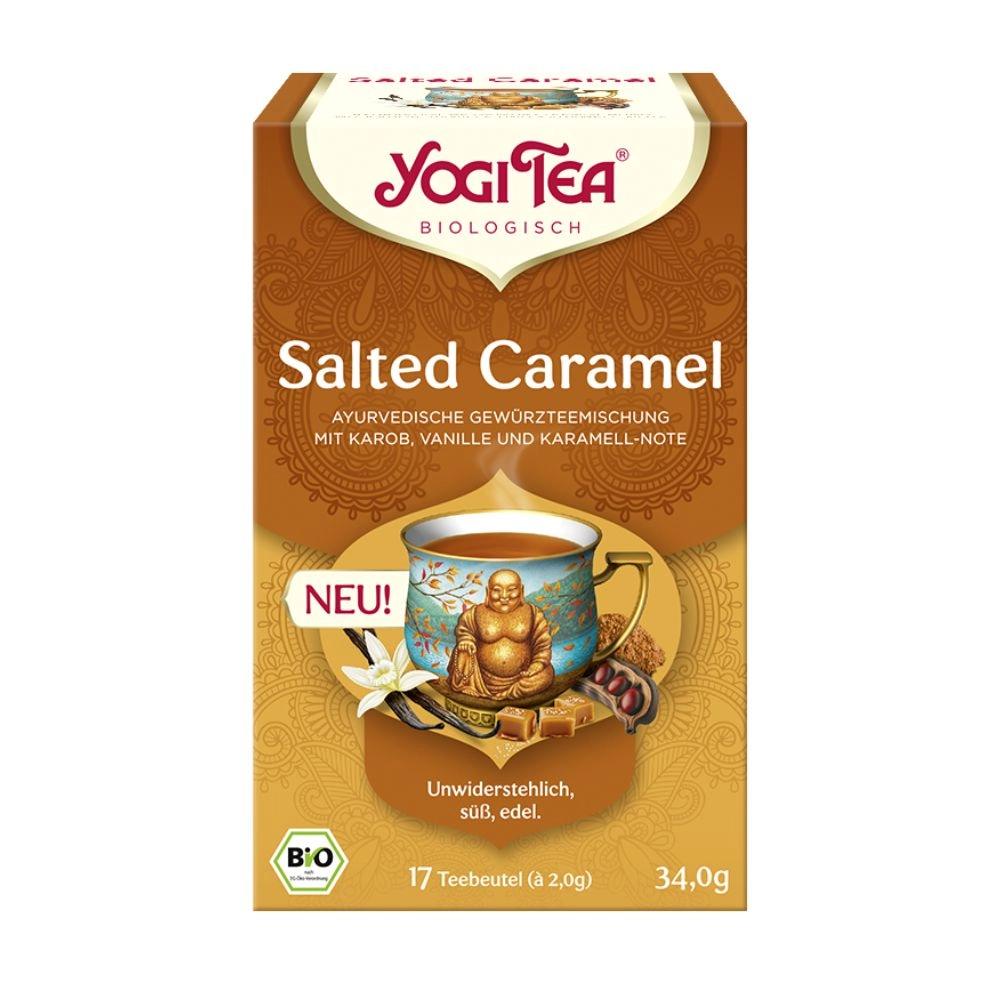 Herbata ajurwedyjska Słony karmel SALTED CARAMEL | Yogi Tea