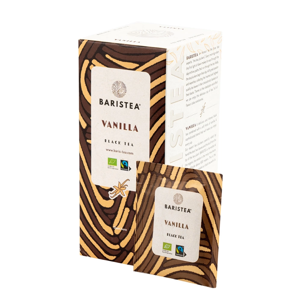 Herbata Czarna Black Tea Vanilla BIO | Baristea