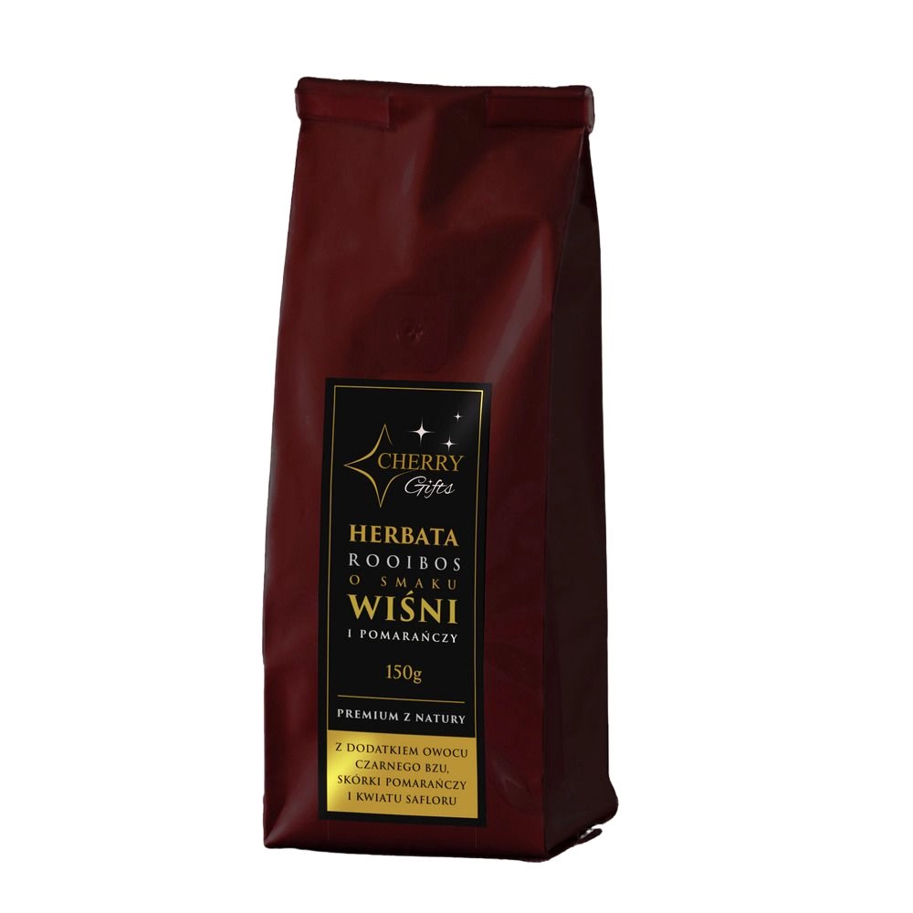 Herbata rooibos o smaku wiśni i pomarańczy | Cherry Gifts
