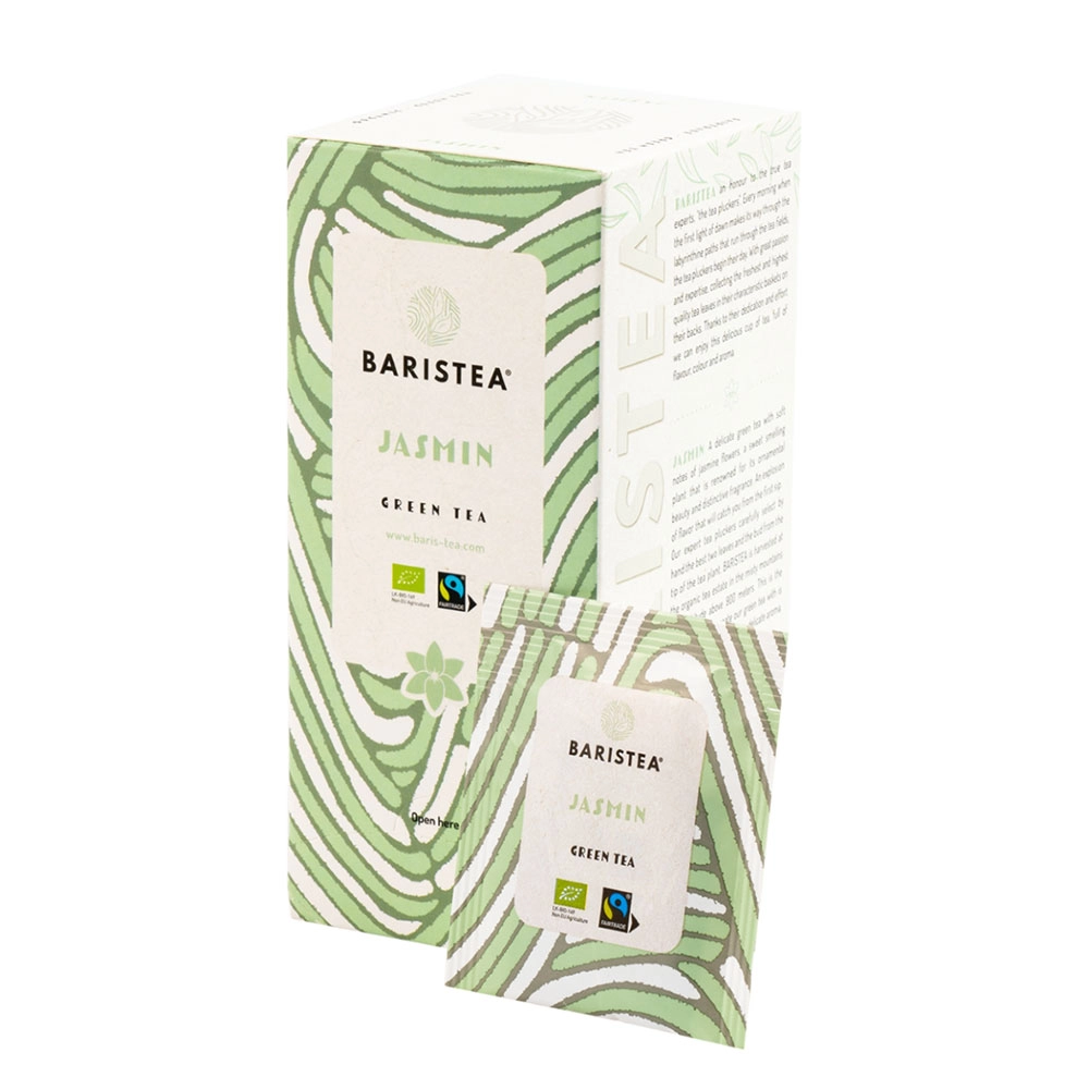 Herbata Zielona Green Tea Jasmin BIO | Baristea