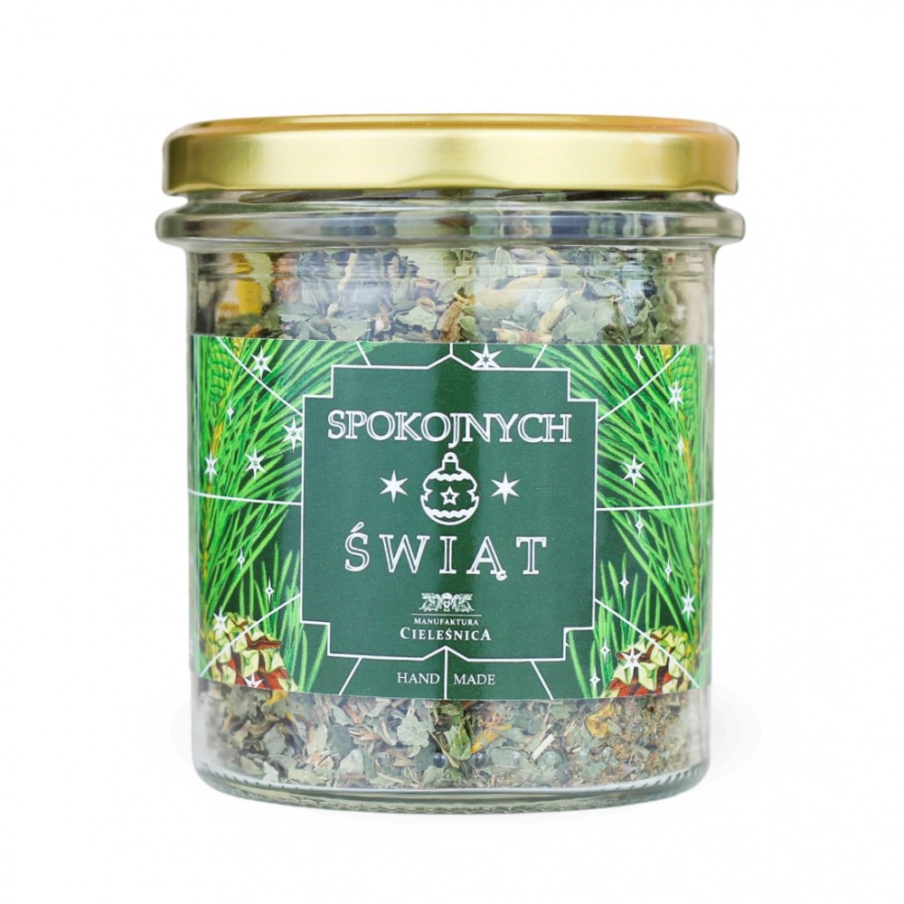 Herbata zimowa Spokojnych świąt | Manufaktura Cieleśnica