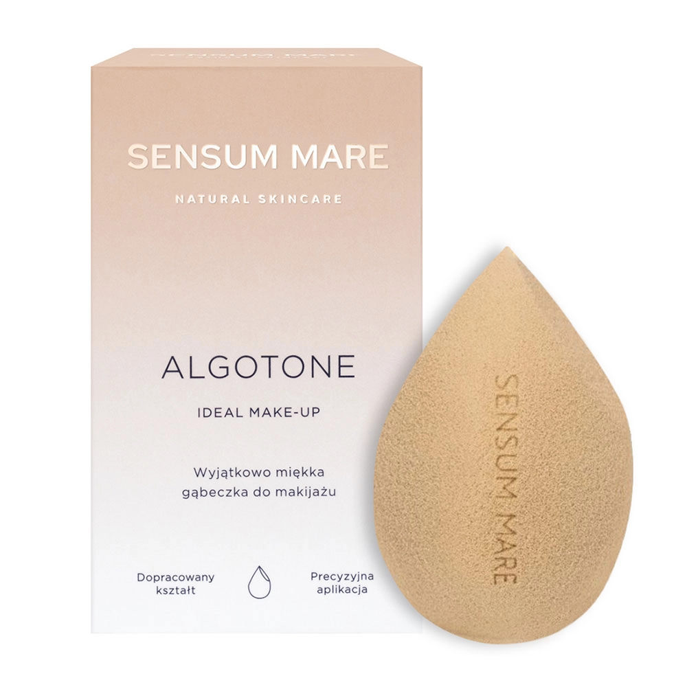 Idealnie miękka gąbeczka do makijażu ALGOTONE Ideal MakeUp | Sensum Mare