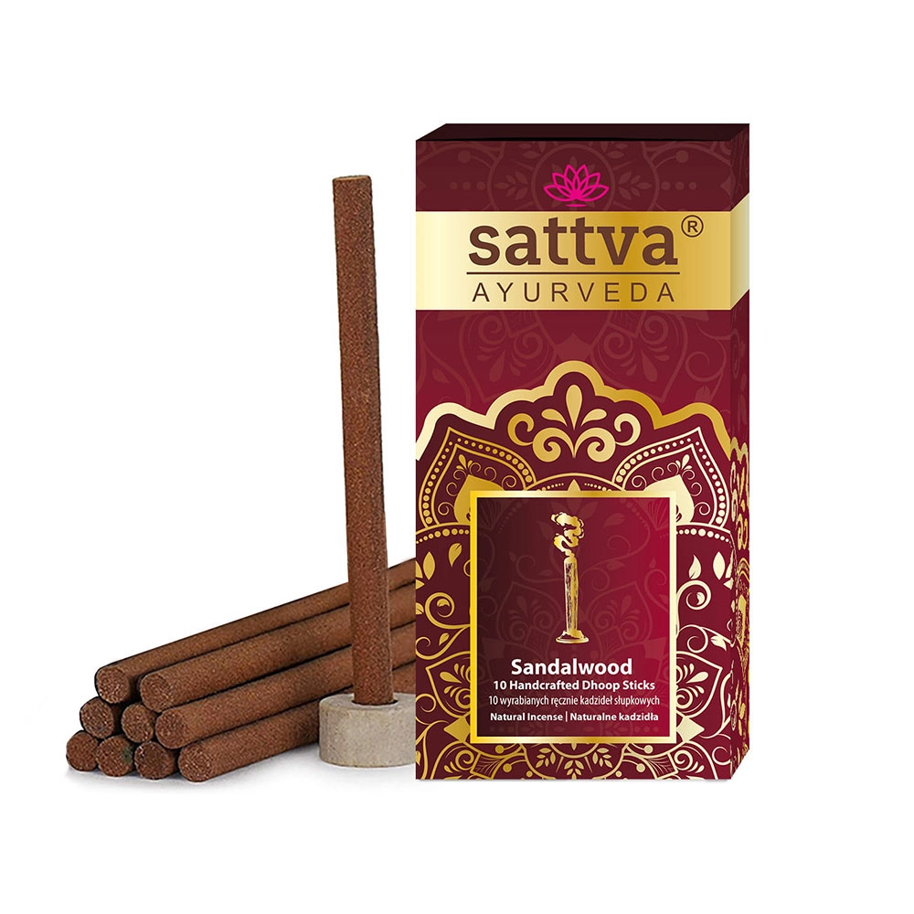 Kadzidła naturalne słupkowe - Sandalwood | Sattva