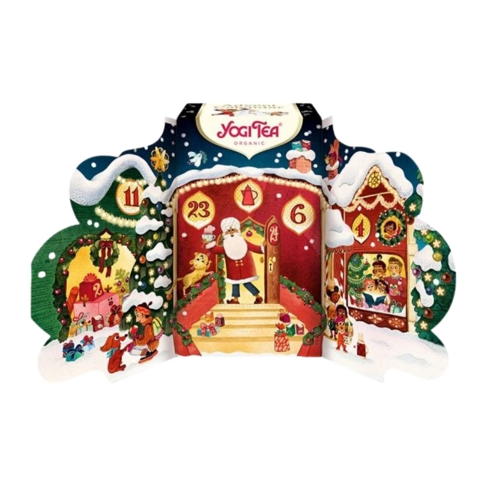 Kalendarz adwentowy mini 24 torebki herbaty | Yogi Tea