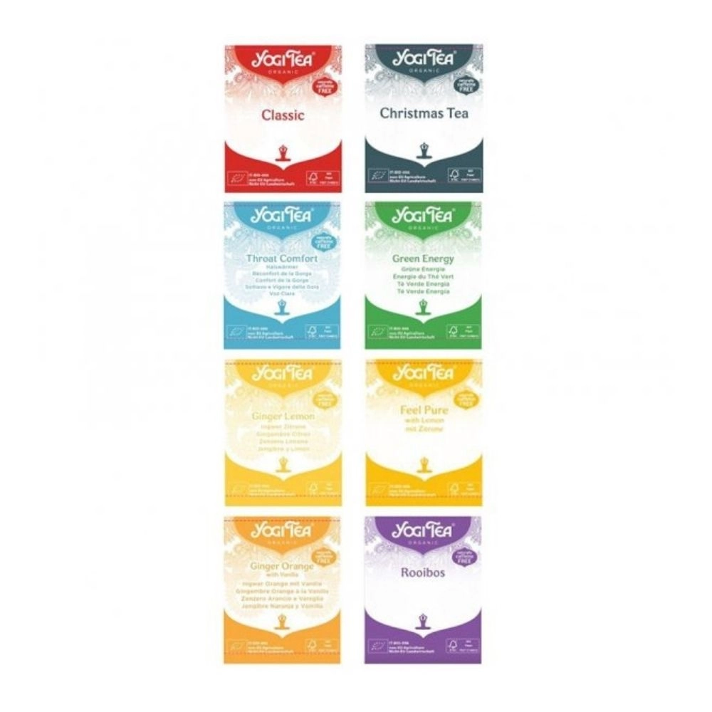 Kalendarz adwentowy mini 24 torebki herbaty | Yogi Tea