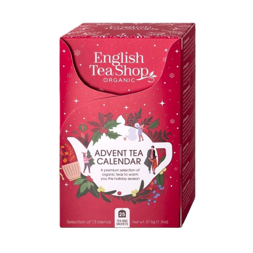 Kalendarz adwentowy z ekologicznymi herbatkami | English Tea Shop