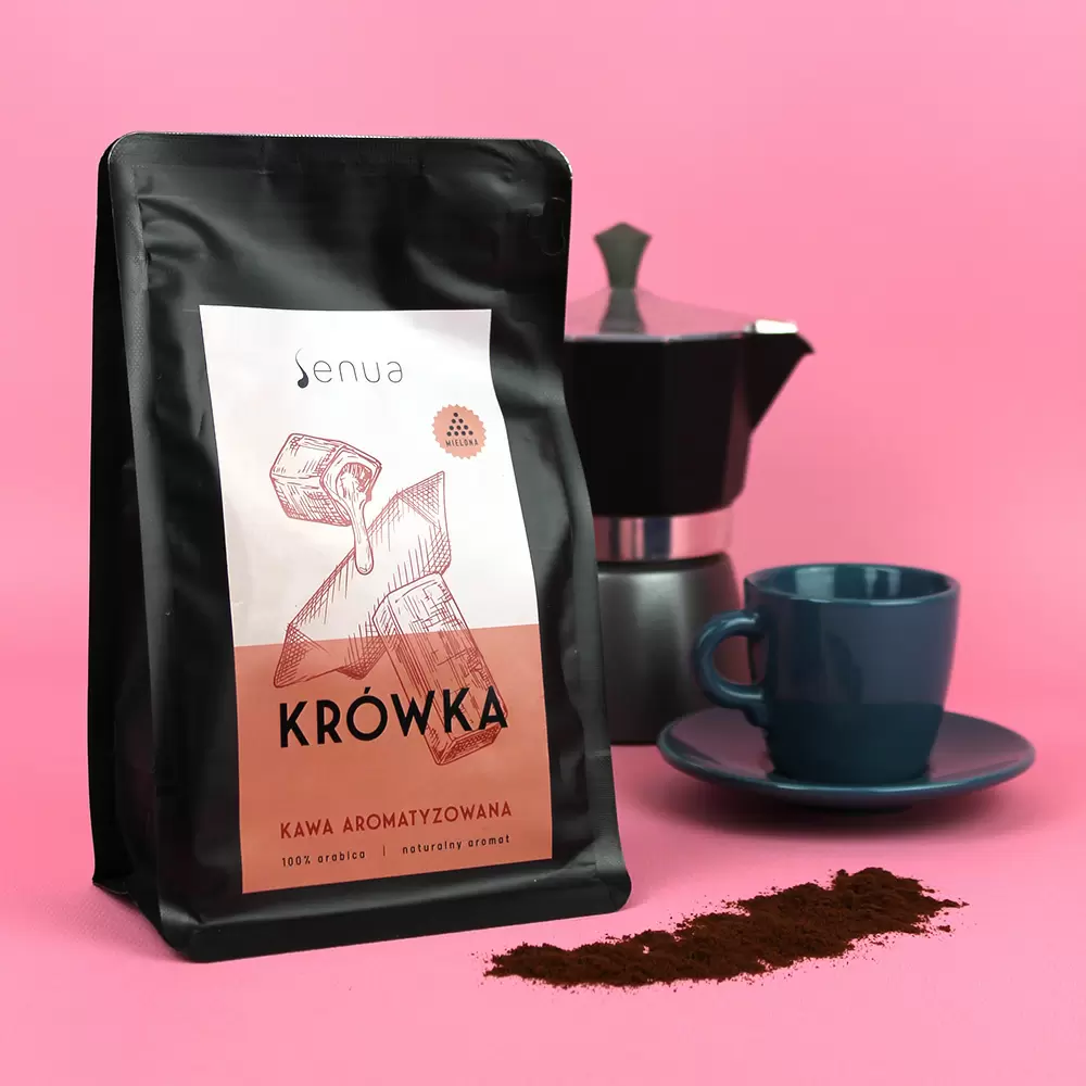 Kawa smakowa aromatyzowana Krówka - mielona | Senua