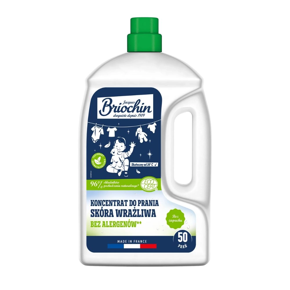 Koncentrat do prania bez alergenów SKÓRA WRAŻLIWA | Briochin