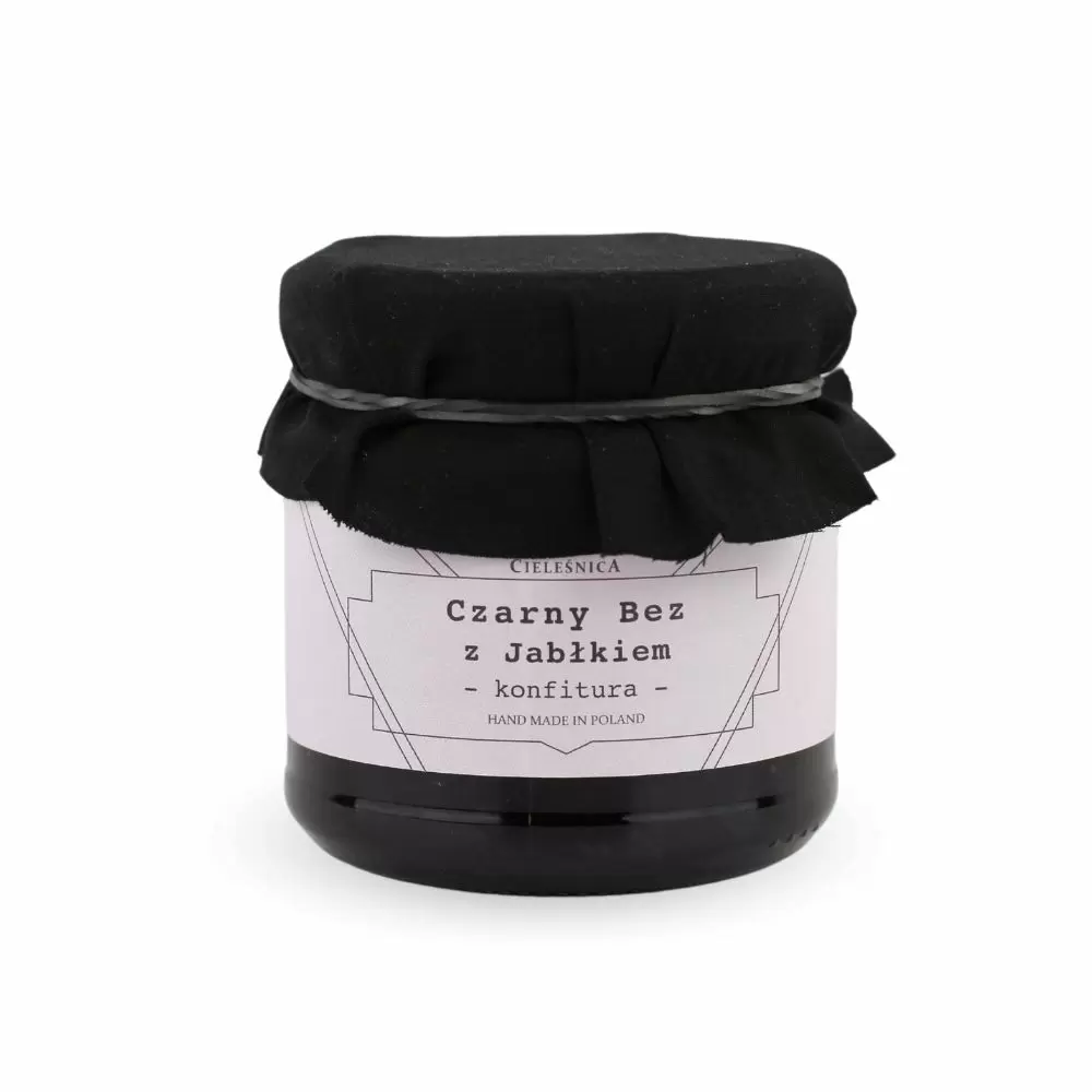 Konfitura z czarnego bzu i jabłka | Manufaktura Cieleśnica