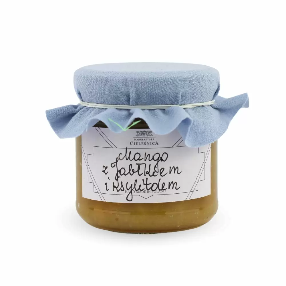 Konfitura z mango z jabłkiem i ksylitolem | Manufaktura Cieleśnica
