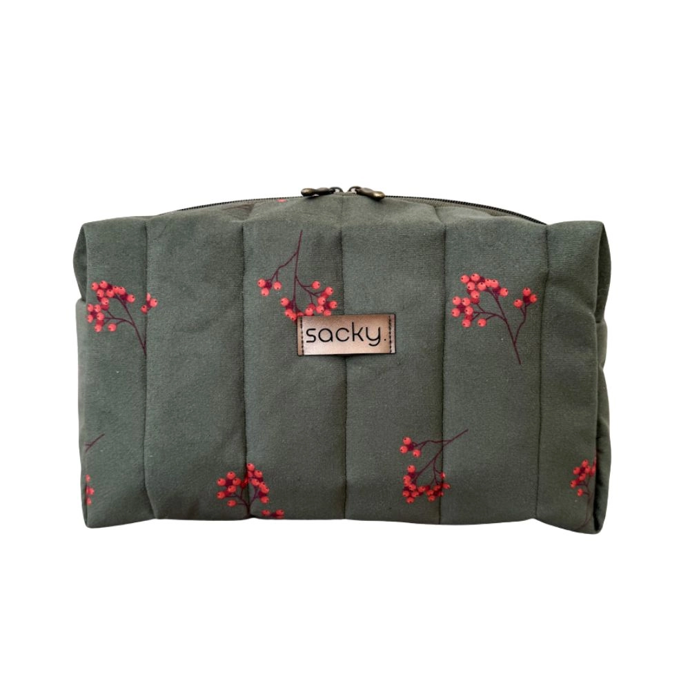 Kosmetyczka pikowana jarzębina | Sacky