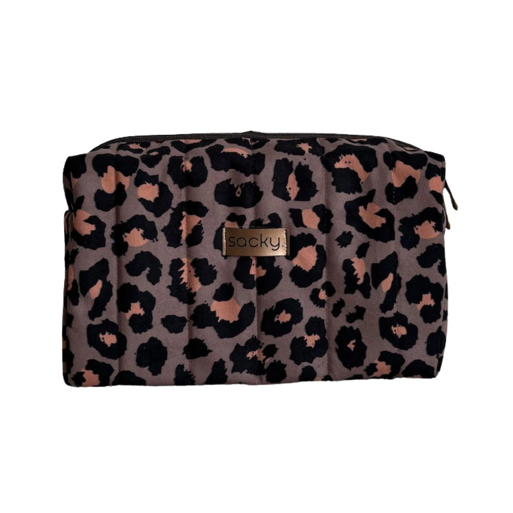 Kosmetyczka pikowana panterka | Sacky