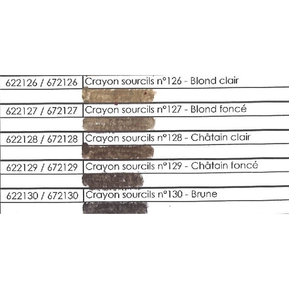 Kredka do brwi 129 Ciemny Brąz | Couleur Caramel