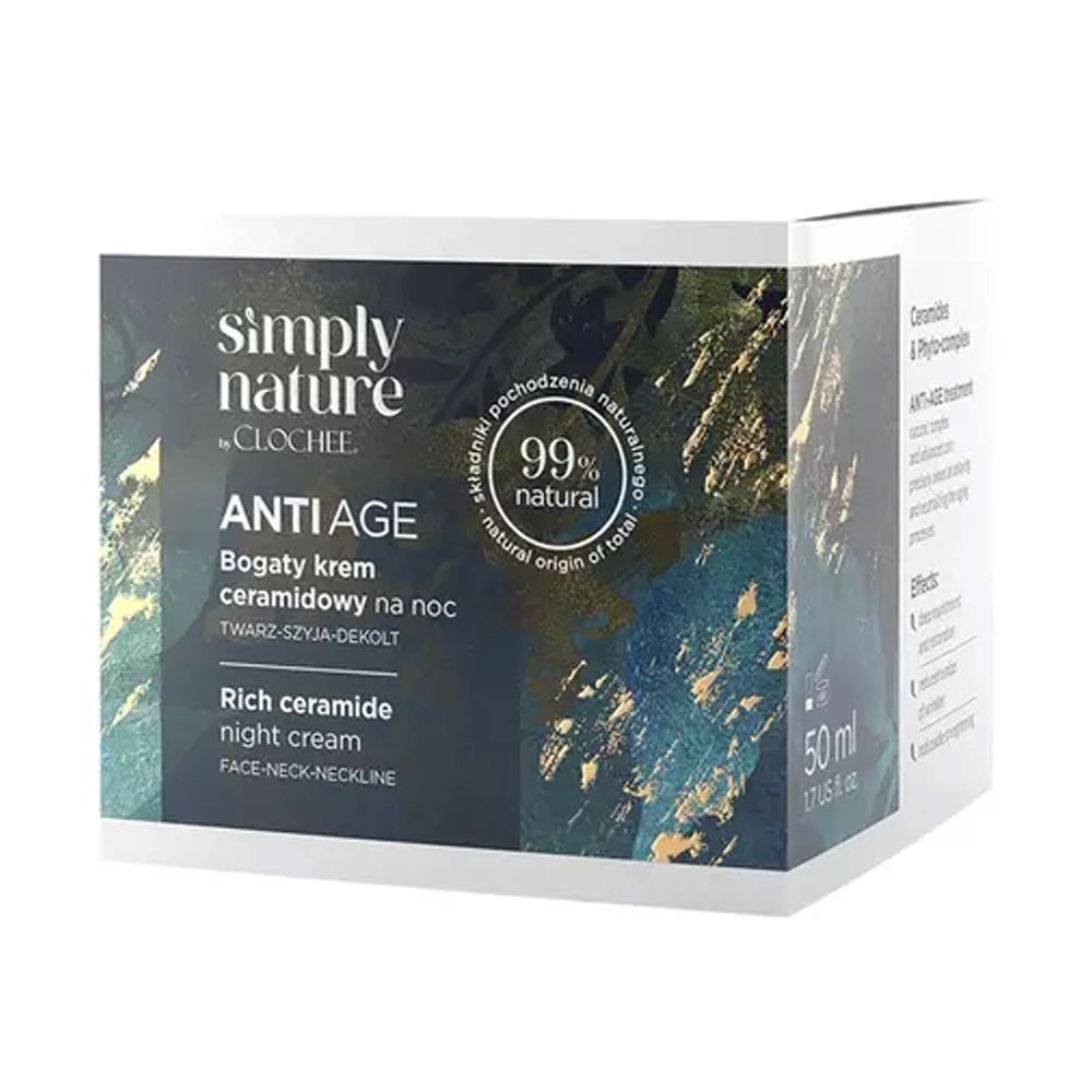Krem bogaty ceramidowy na noc | Simply Nature