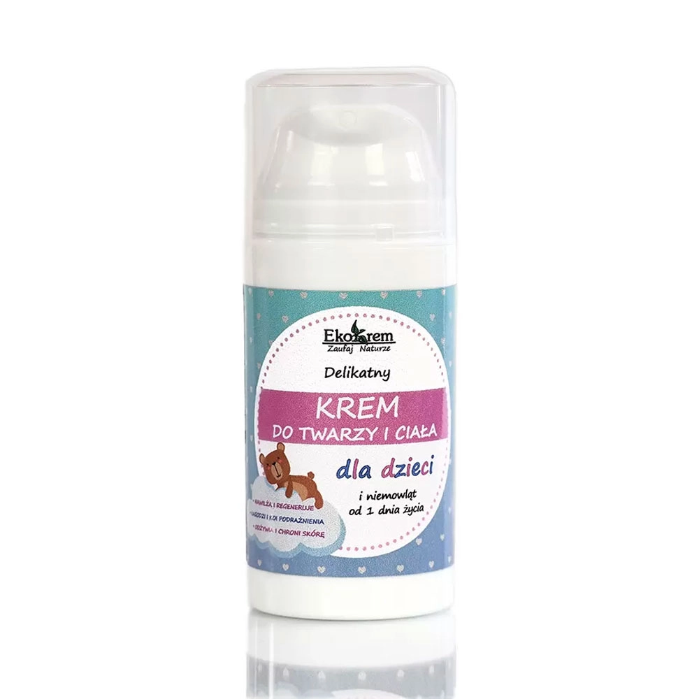 Krem delikatny do twarzy i ciała dla dzieci | EkoKrem
