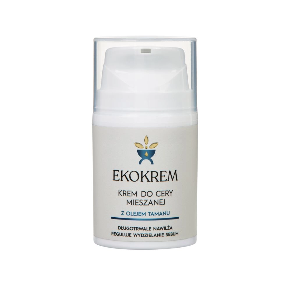 Krem do cery mieszanej z olejem tamanu | EkoKrem