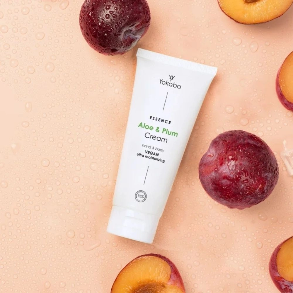 Krem do dłoni i ciała nawilżający Aloe & Plum Cream | Yokaba