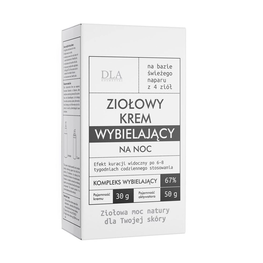 Krem do twarzy na noc wybielający | DLA Kosmetyki