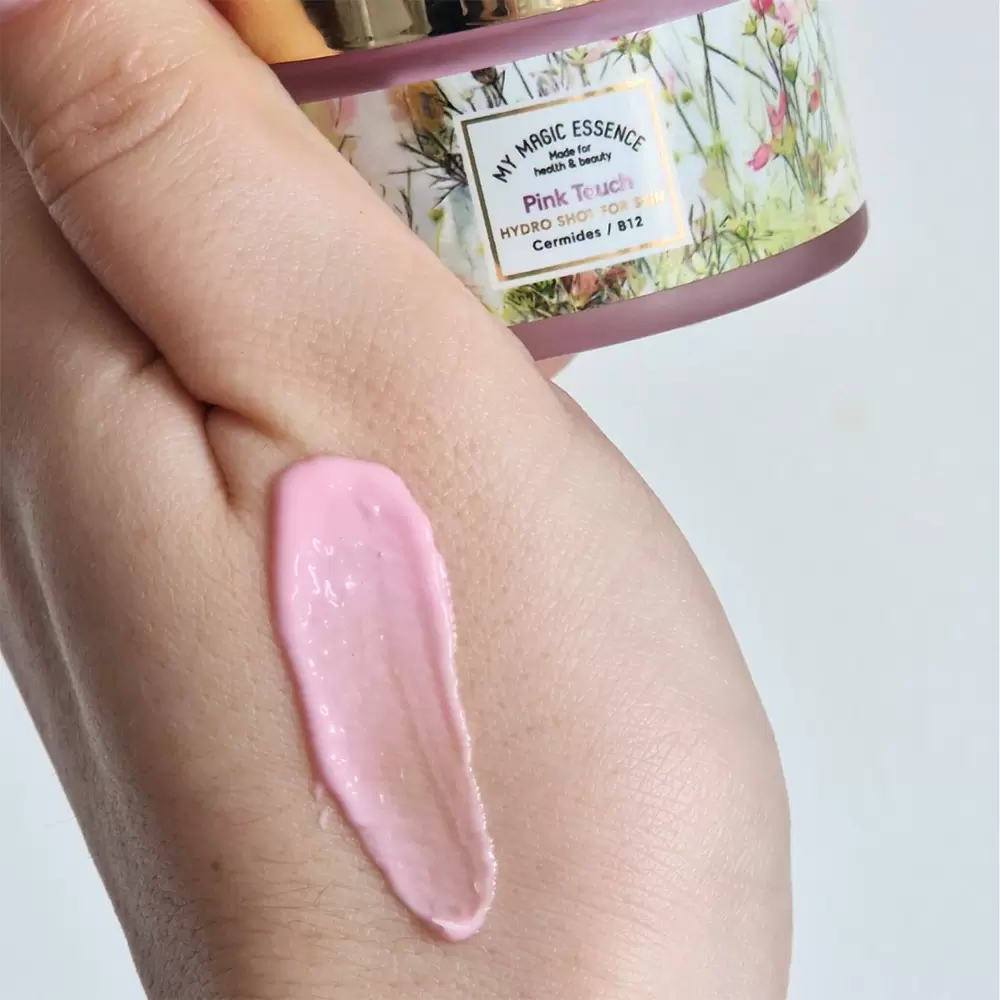 Krem do twarzy Pink Touch - Hydro Shot For Skin | My Magic Essence