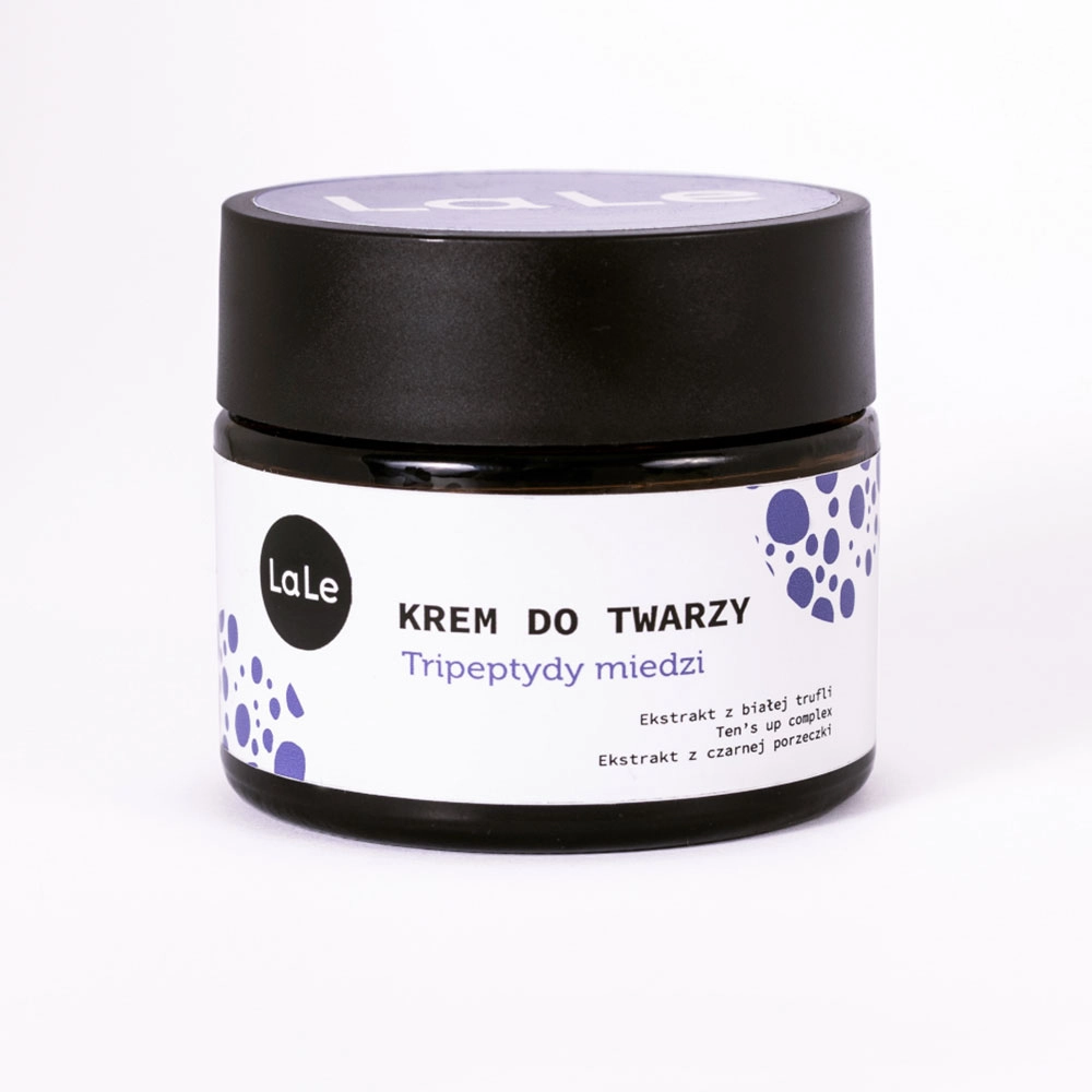 Krem do twarzy Tripeptydy miedziowe | La-Le