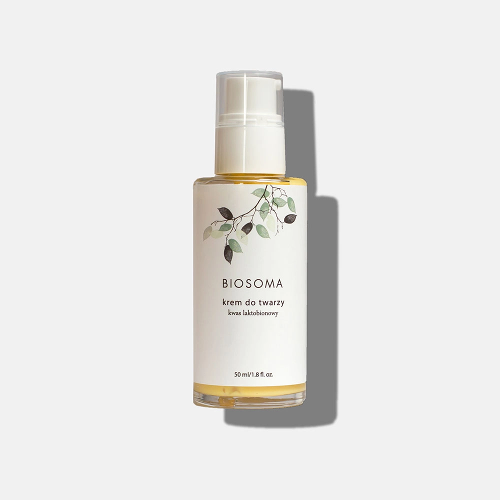 Krem do twarzy z kwasem laktobionowym | Biosoma