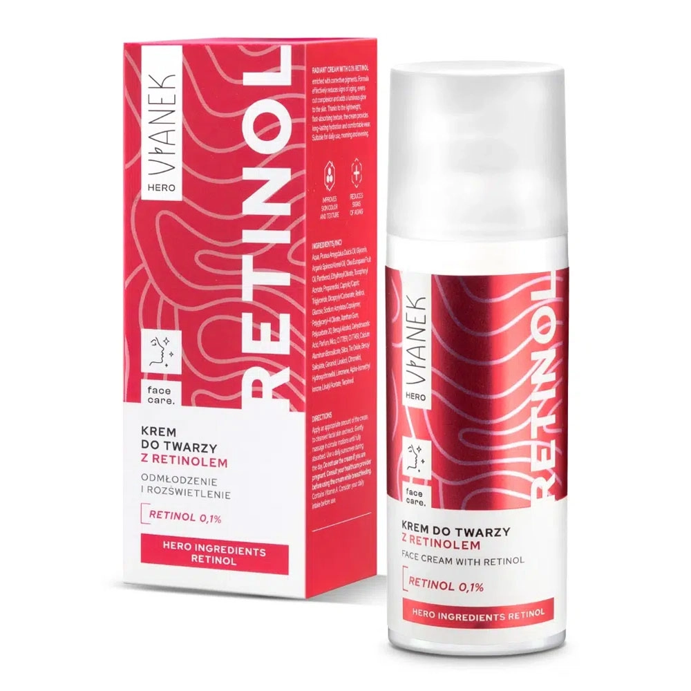 Krem do twarzy z retinolem | Vianek