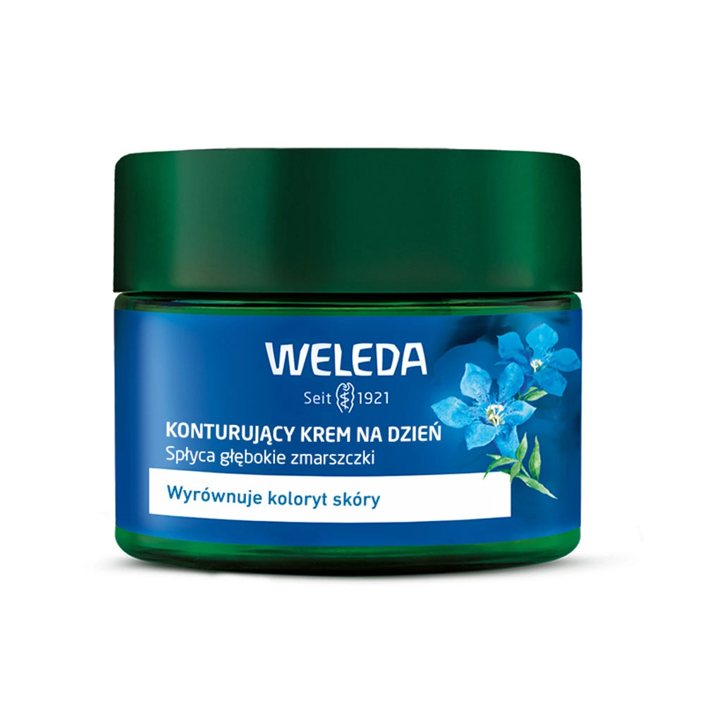 Krem konturujący na dzień z goryczką letnią i szarotką alpejską | Weleda