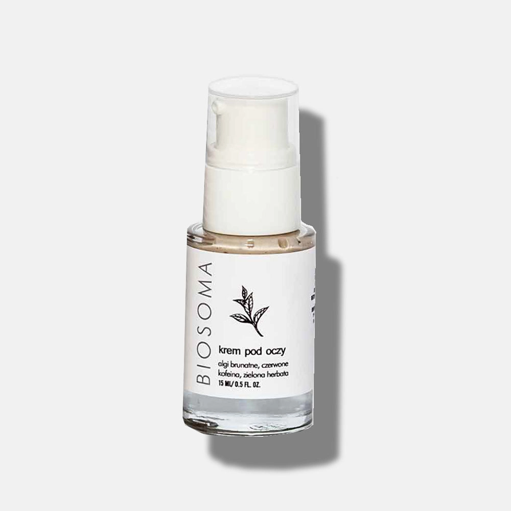 Krem korygujący pod oczy z algami i zieloną herbatą | Biosoma