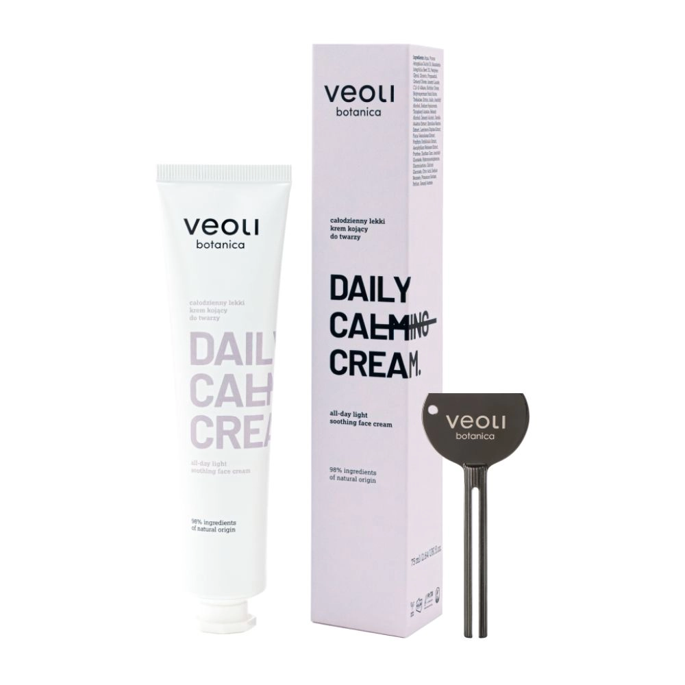 Krem lekki kojący DAILY CALMING CREAM | Veoli Botanica