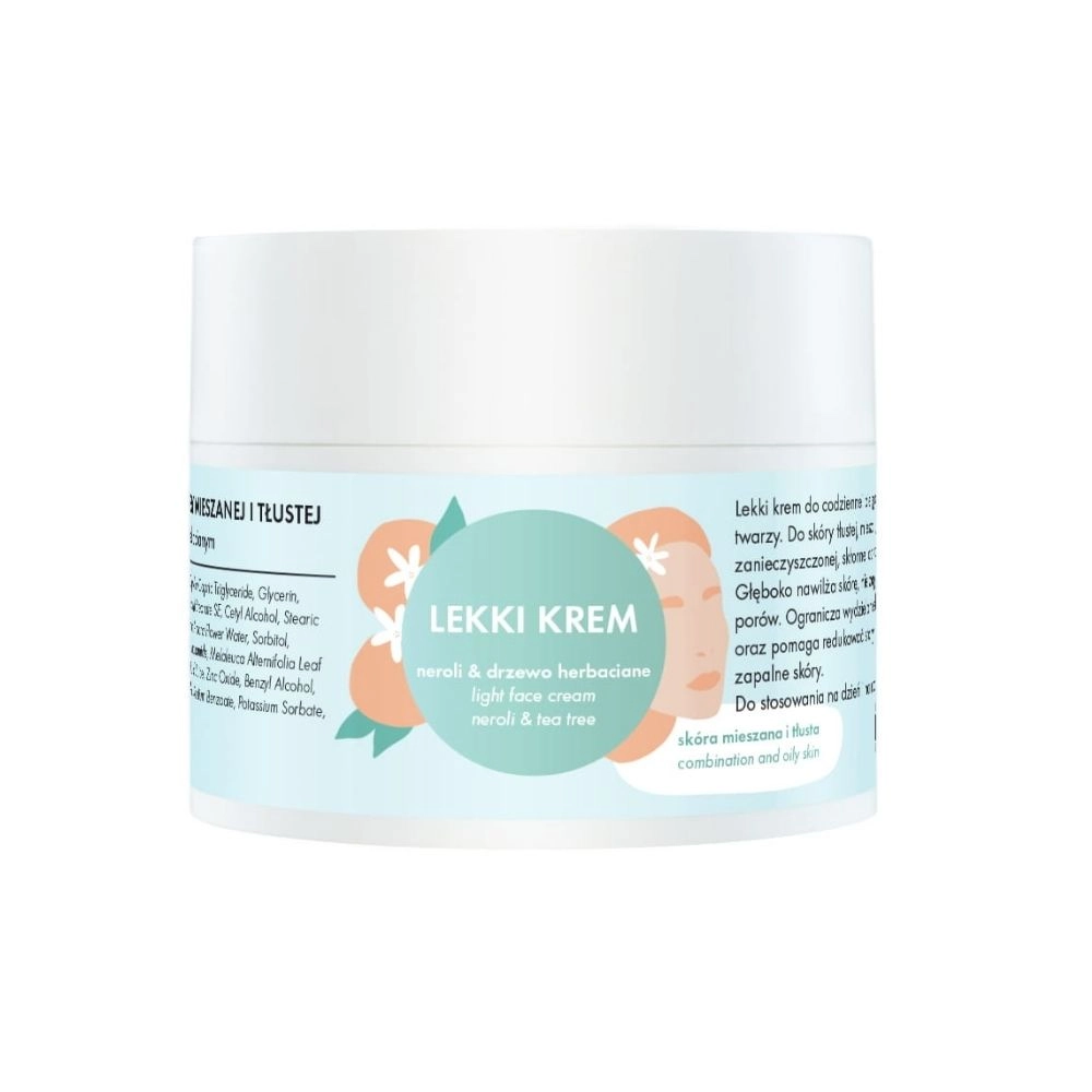 Krem lekki neroli & drzewo herbaciane | LULLALOVE